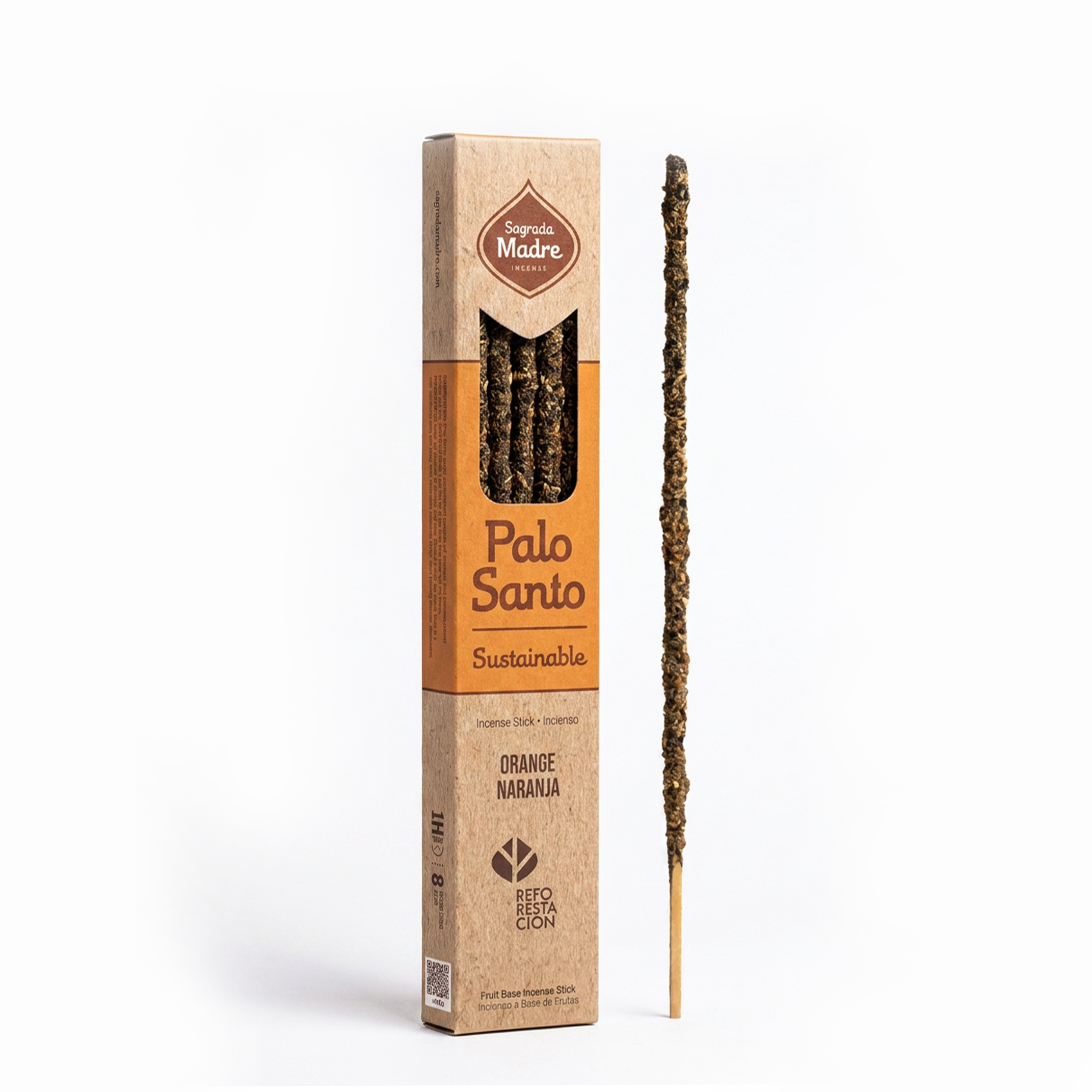 Palo-Santo-Räucherstäbchen mit Orange