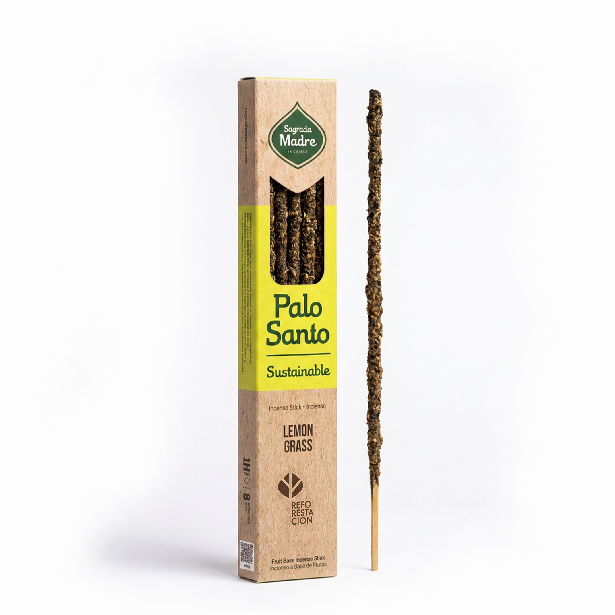 Palo-Santo-Räucherstäbchen mit Zitronengras