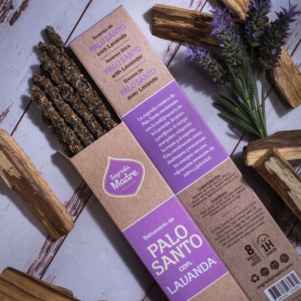 Encens de Palo Santo avec Lavande