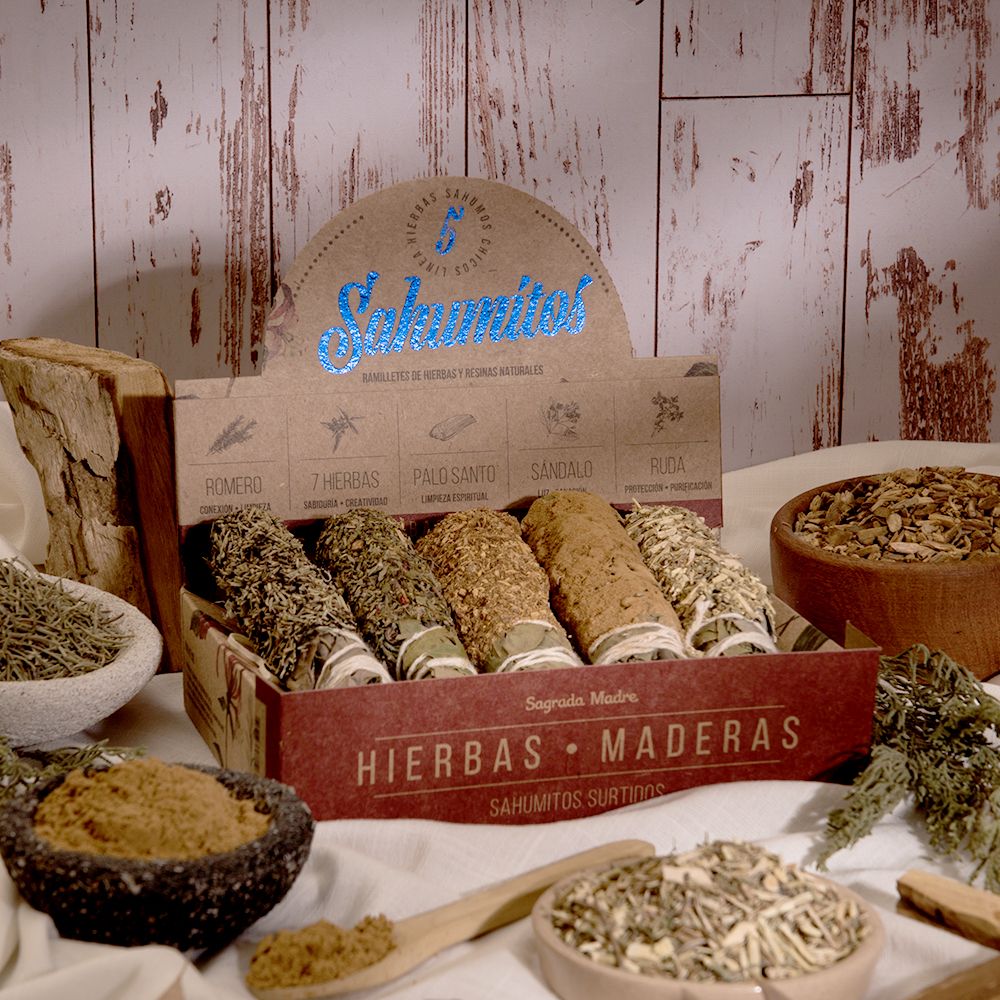 Sahumitos Surtido (Hierbas Madera)