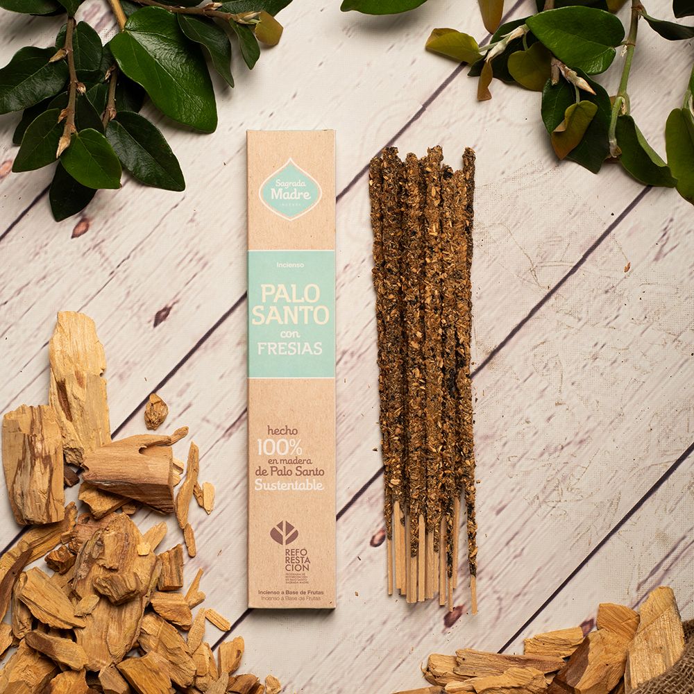 Encens de Palo Santo avec Freesias