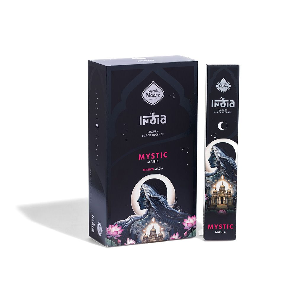 India Black MYSTIC : magique Boite x 12