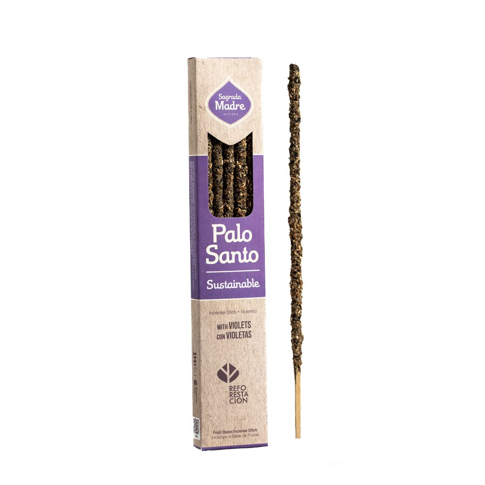 Encens de Palo Santo avec Violettes