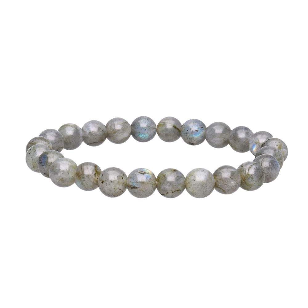 Bracelet en labradorite de 8 mm