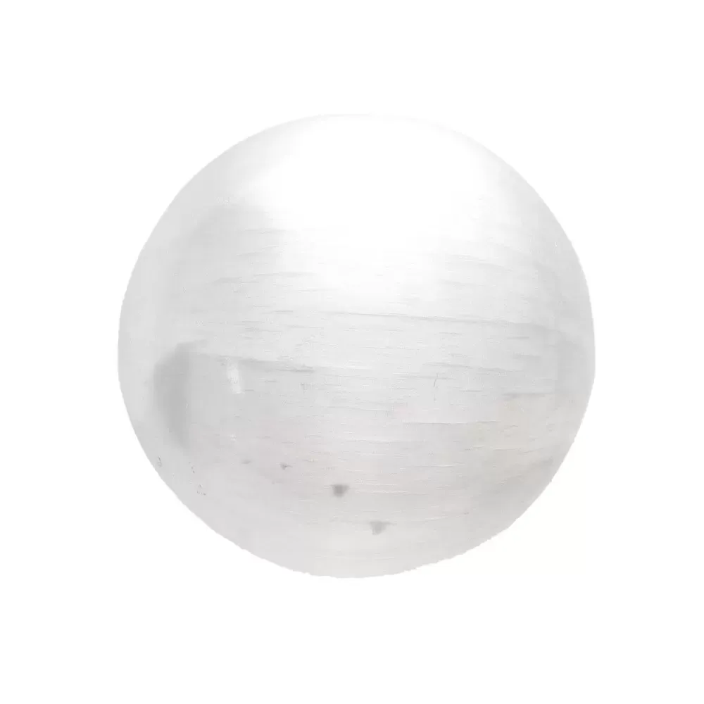 Sphère de sélénite supplémentaire de 8 cm