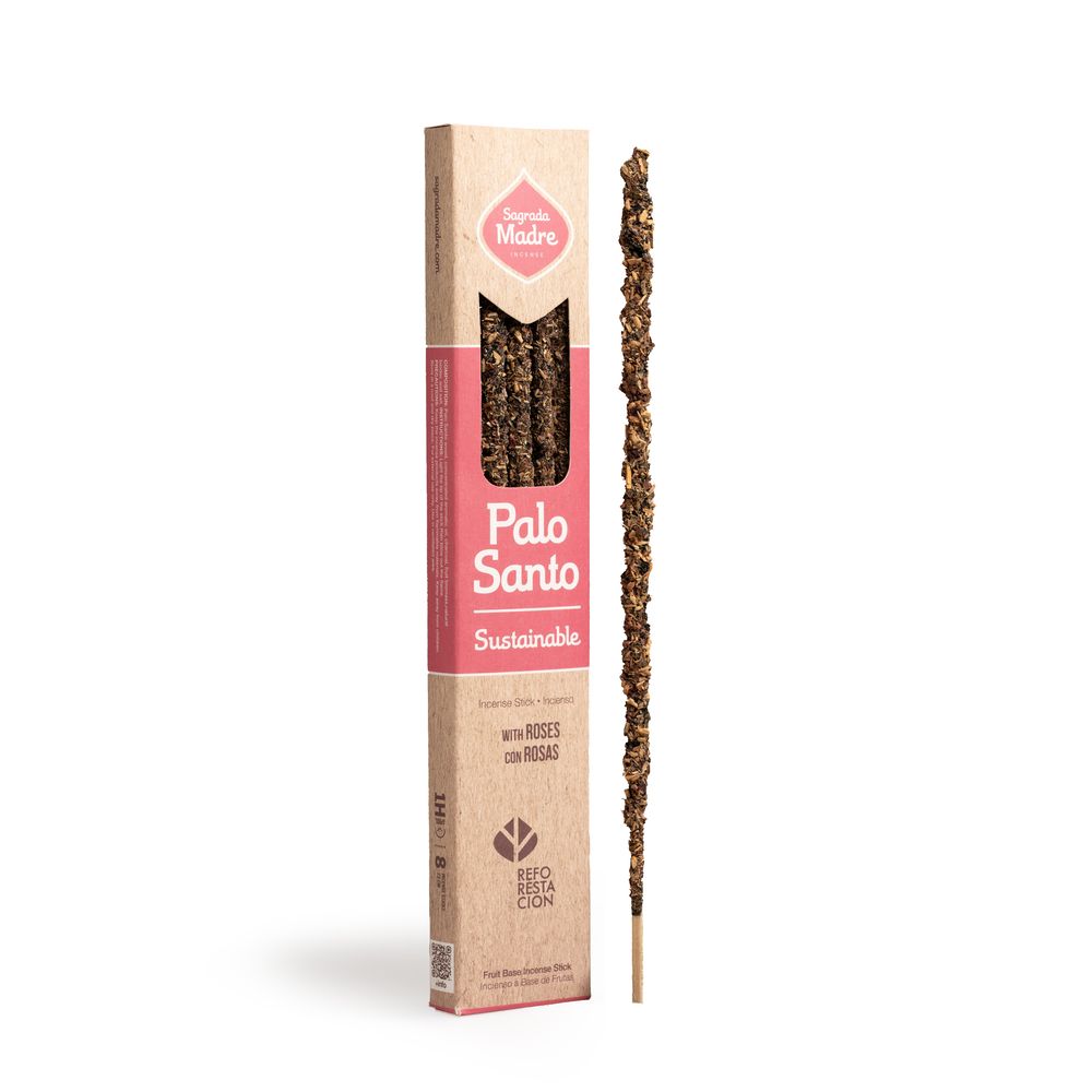 Encens de Palo Santo avec Roses