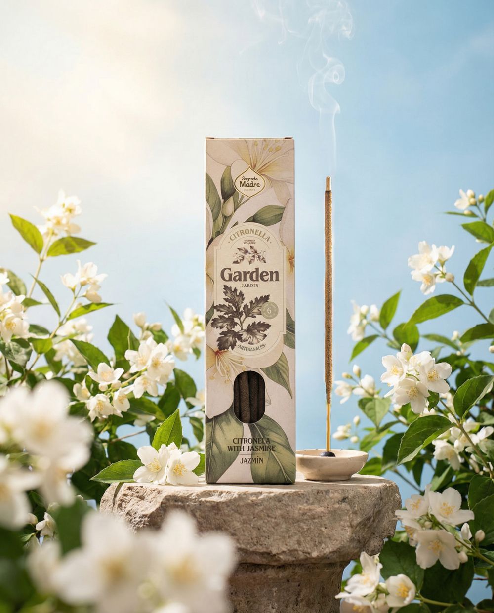 Incienso Garden Citronela Jazmin